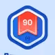 90 days streak badge