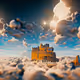 A castle in sky