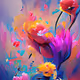 A.I. metaverse flowers.