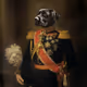 A man with a animal head