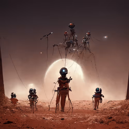 A ordinary day on Mars
