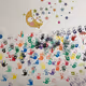 A painting made by a 3 year old kid in 3 years