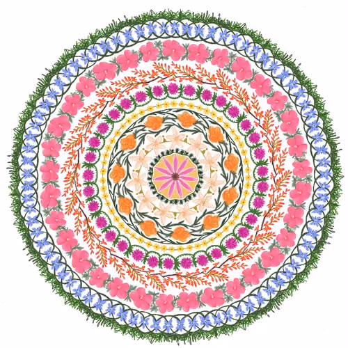 A.R.T. Projects - Flower Mandala Collection