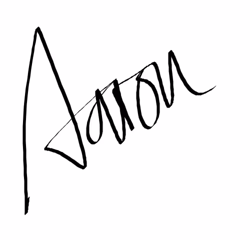 Aaron Signature