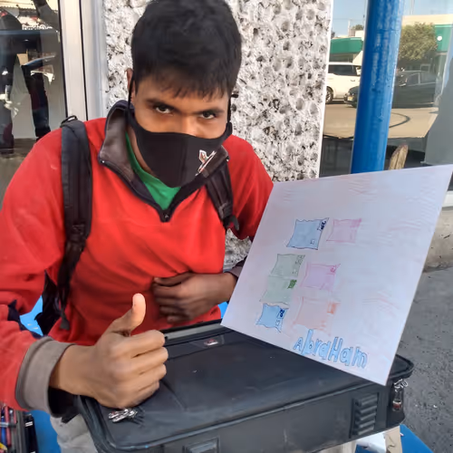 Abraham "the guy of paints"