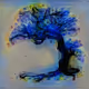 Abstract Chery tree