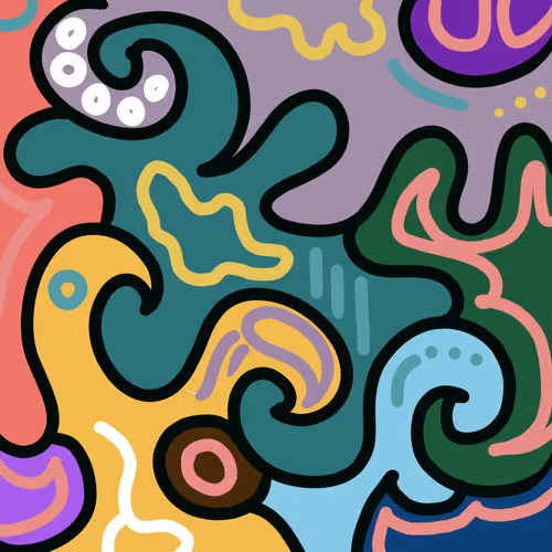 Abstract Digital Art NFTs