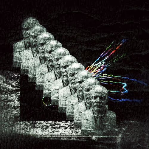 Abstract images of a wandering psychonaut