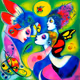 abstract love angels