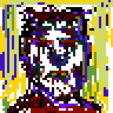 Abstract Pixel Manface