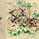 Abstract Plant Sketch Art