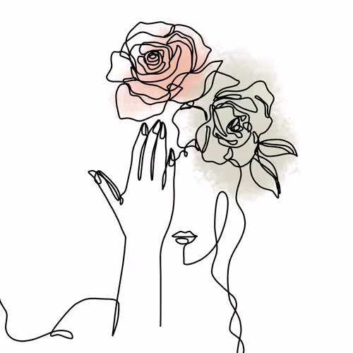 Abstract Line Drawing - old