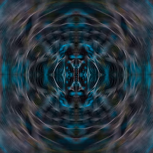 abstract lines and pixels