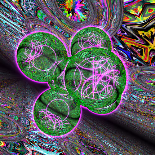 Abstract N EZ on The Eyes - old