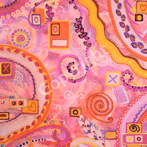 Abstract Paintings - Artist - Jeweliyana Reece