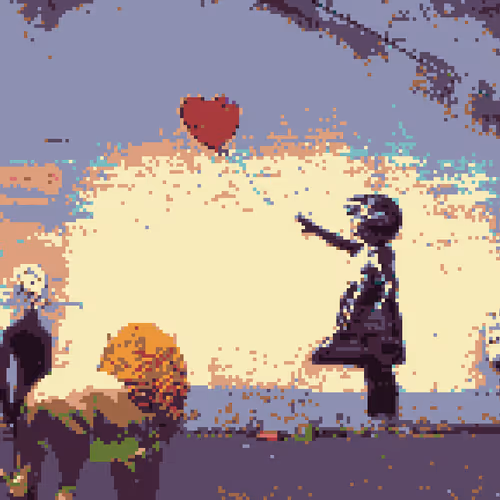 Admiration for Banksy