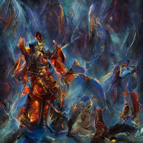 AI ABSTRACT PAINTING