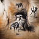 AI Cave paintings - old