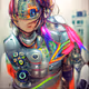 DRAFT AI Generated Colourful Art ETH - old