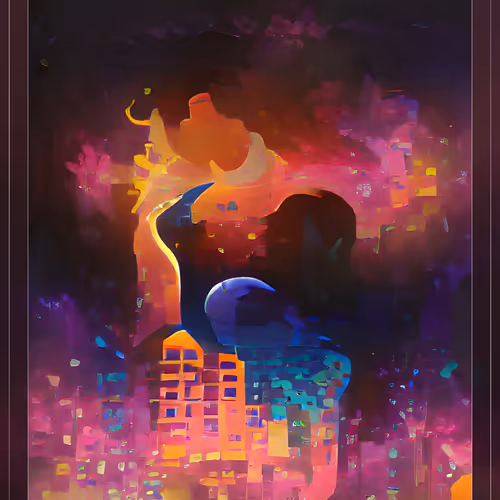 AI creation series1 - old