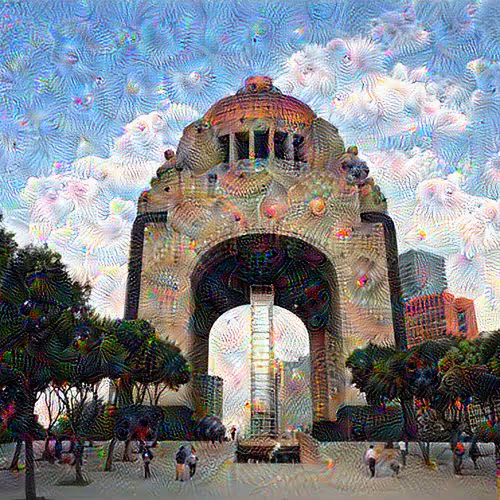 Artificial Intelligence dreams of Mexico City