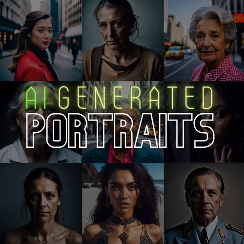AI Generated Portraits (2023)