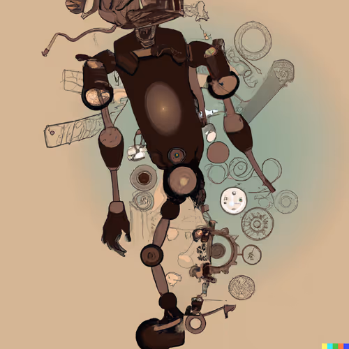 AI Generated Steampunk Arts