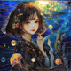 AI Glass Art  (low resolution)