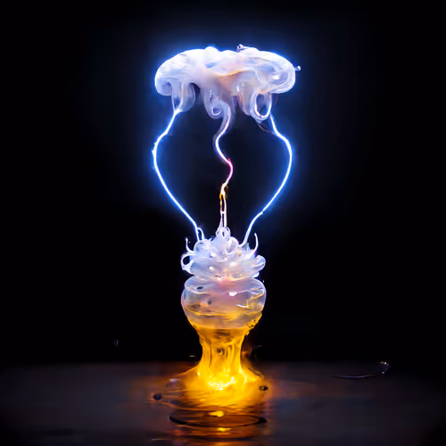 AI imaginarium - Electric Slime - old