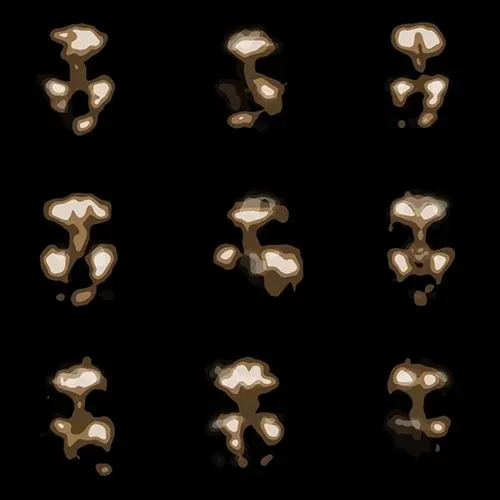 AI Imagined Faces / On - Chain by Van Arman