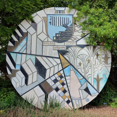 AI reimaining of a city's history mosaic