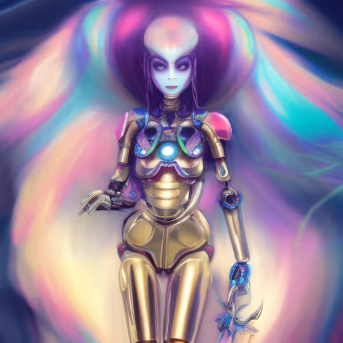 AI Robotics Woman