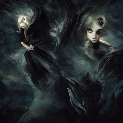AI art by NIC - Angels and Demons