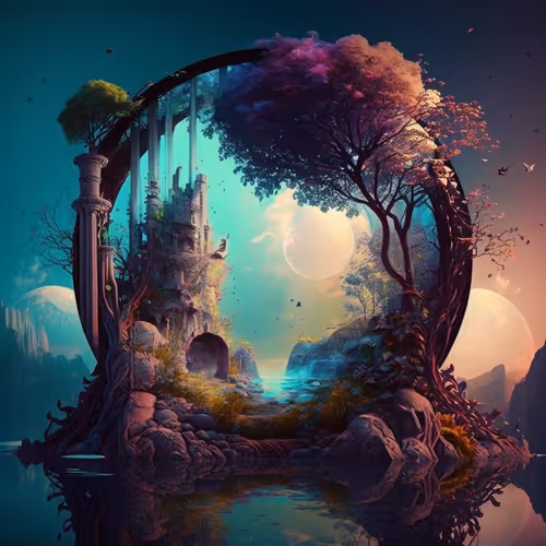AI art Landscaping