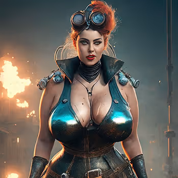 AI Voluptuous Pin Up collection