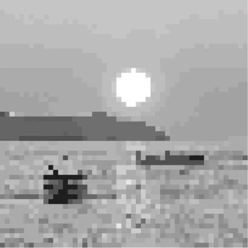 A journey into a glitched pixels universe