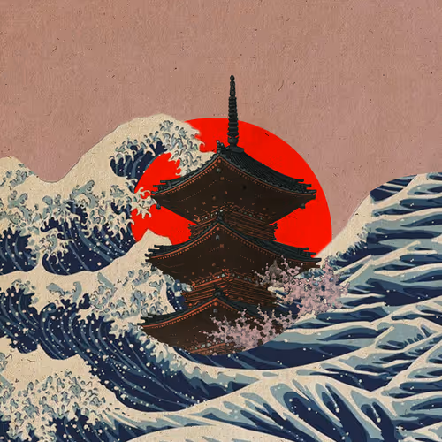 Akako collages