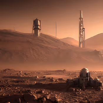Alba Mons Colony