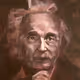 Albert Einstein Portrait - Science
