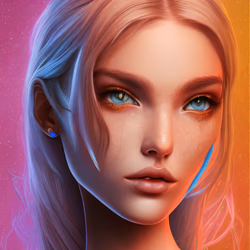 Neon Girl by AleksChi