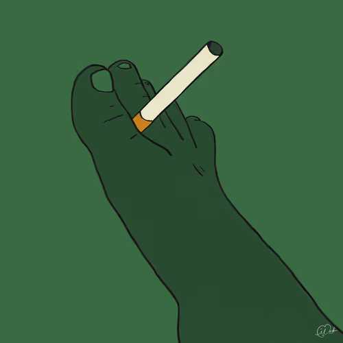 One day - one cigarette