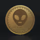 ALIEN INVASION Coin - old