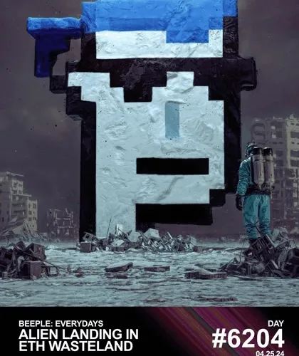 ALIEN LANDING IN ETH WASTELAND