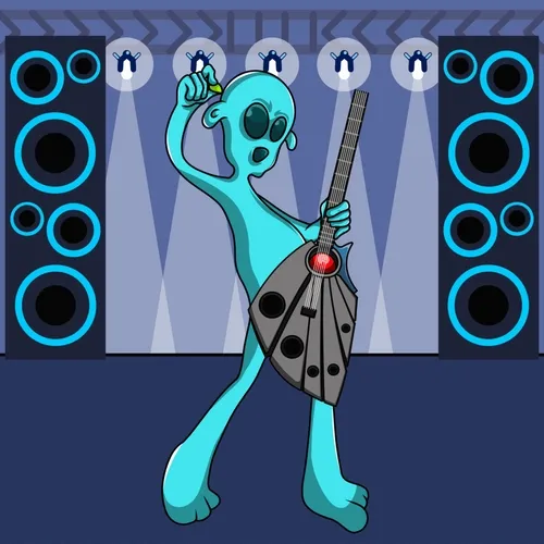 Alien Rock Guitar