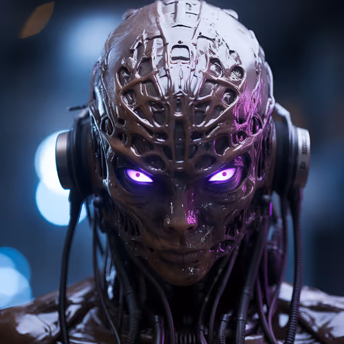 Alien Ulta Real Black Purple NFT Collection - An Extraterrestrial Odyssey