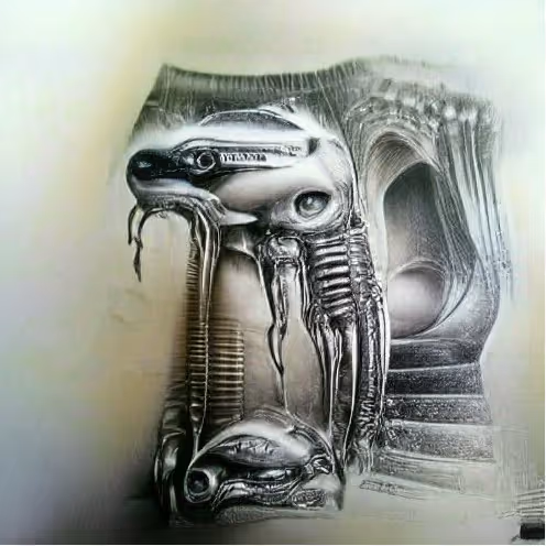 Alien drawings collection