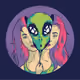 Aliens in art