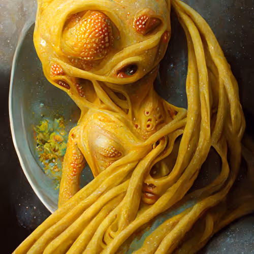 Aliens Love Pasta