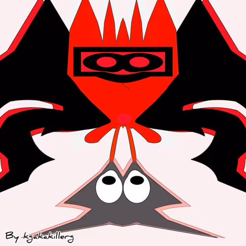 Alien spider eating a alien rat