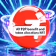 All P2P benefit and token allocations NFT